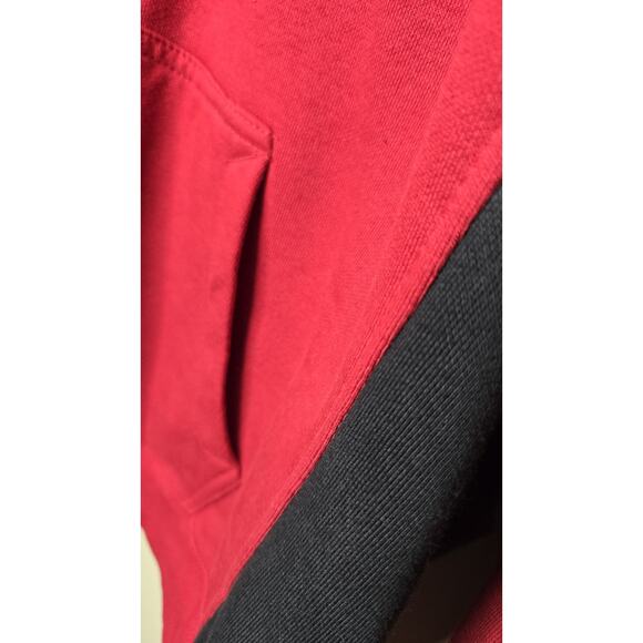 Indiana Hoosiers Red Pullover Hoodie Size XL Fleece Embroidered Colosseum... - Picture 3 of 11